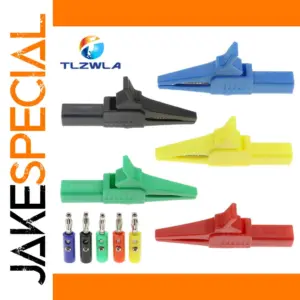 Heavy-Duty Alligator Clips for Electrical Testing