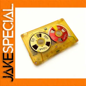 Vibrant 50-Minute Audio Cassette Tape