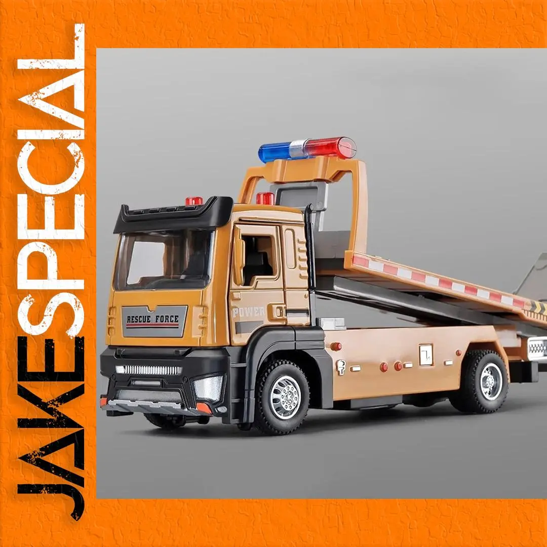 1:32 Scale Rescue Flatbed Truck Model 1 1:32 Scale Rescue Flatbed Truck Model