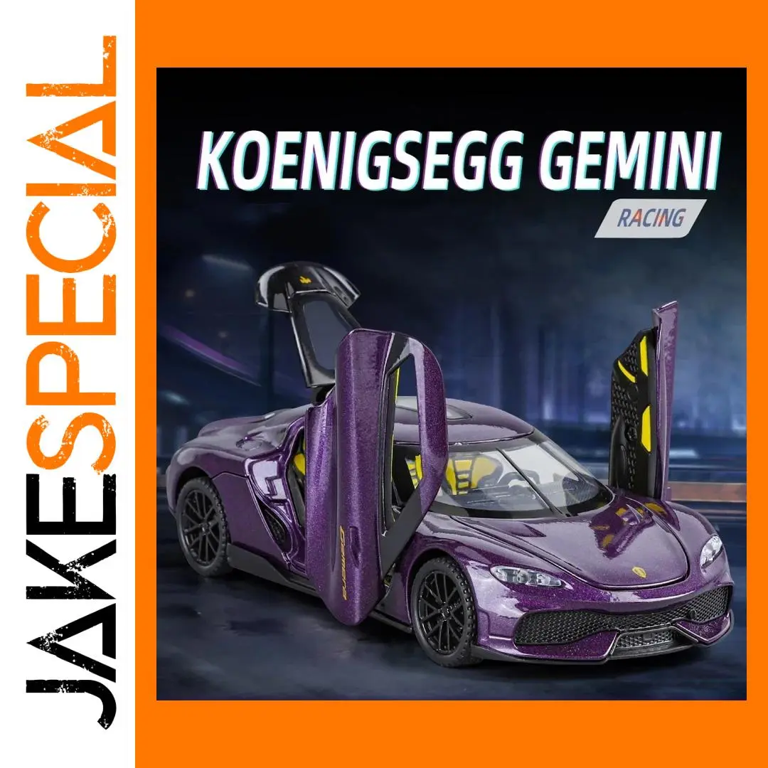 Vivid Purple 1:32 Scale Sports Car Model 1 Vivid Purple 1:32 Scale Sports Car Model