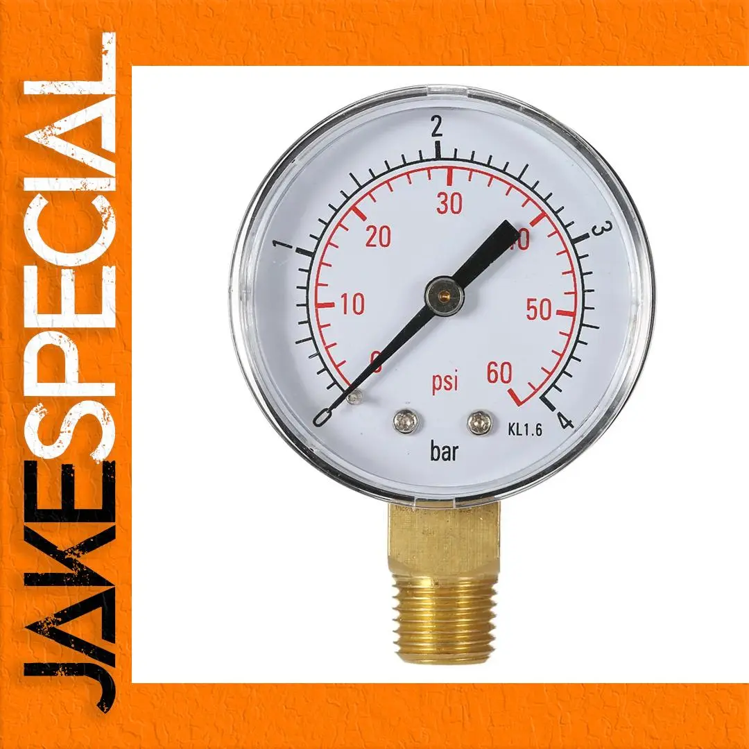 Pool Water Pressure Gauge 50mm Dual-Scale 1 Pool Water Pressure Gauge 50mm Dual-Scale
