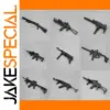 20-Piece 1:6 Scale Military Gun Replica Set