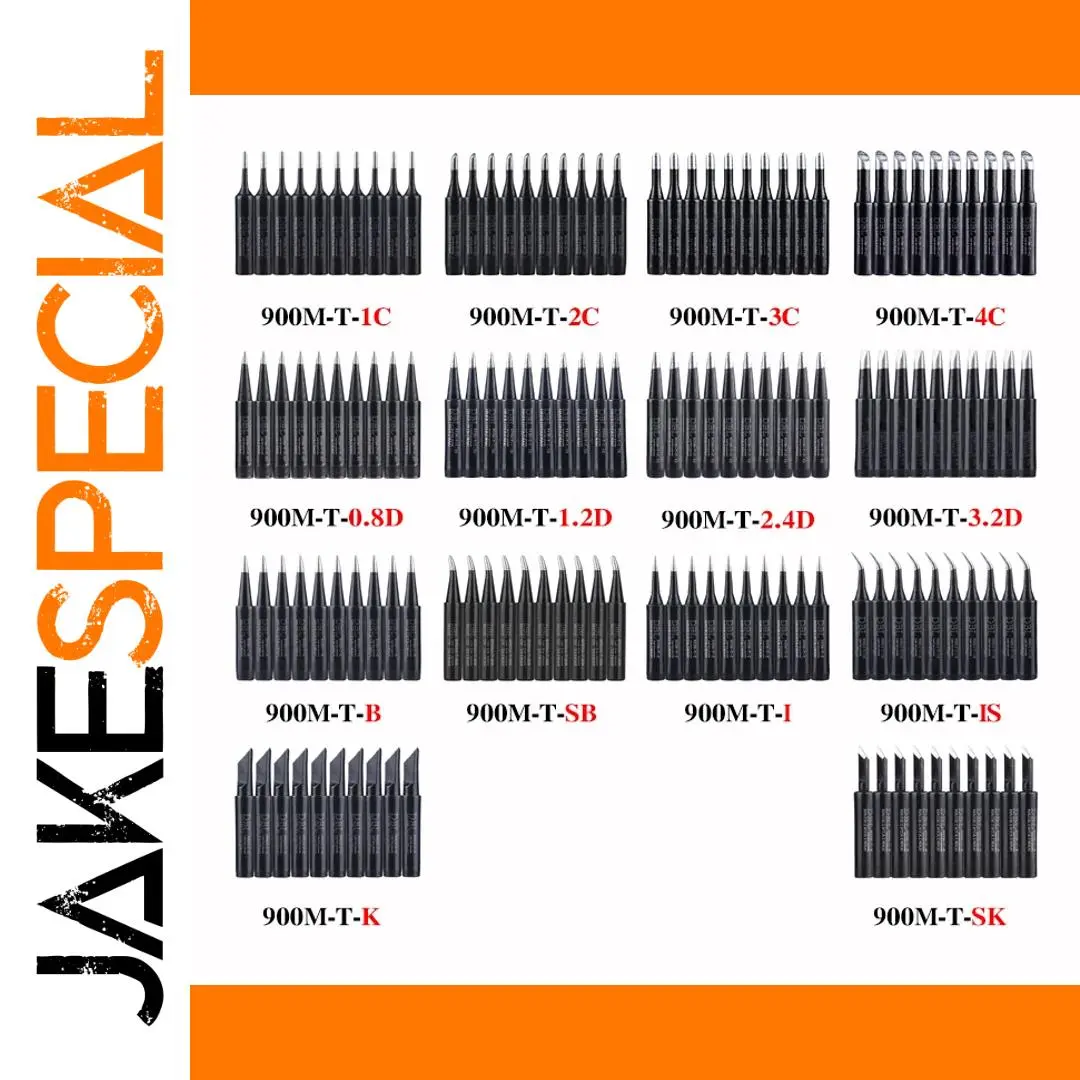 Precision Lead-Free Soldering Tips Set for 936/937 1 Precision Lead-Free Soldering Tips Set for 936/937