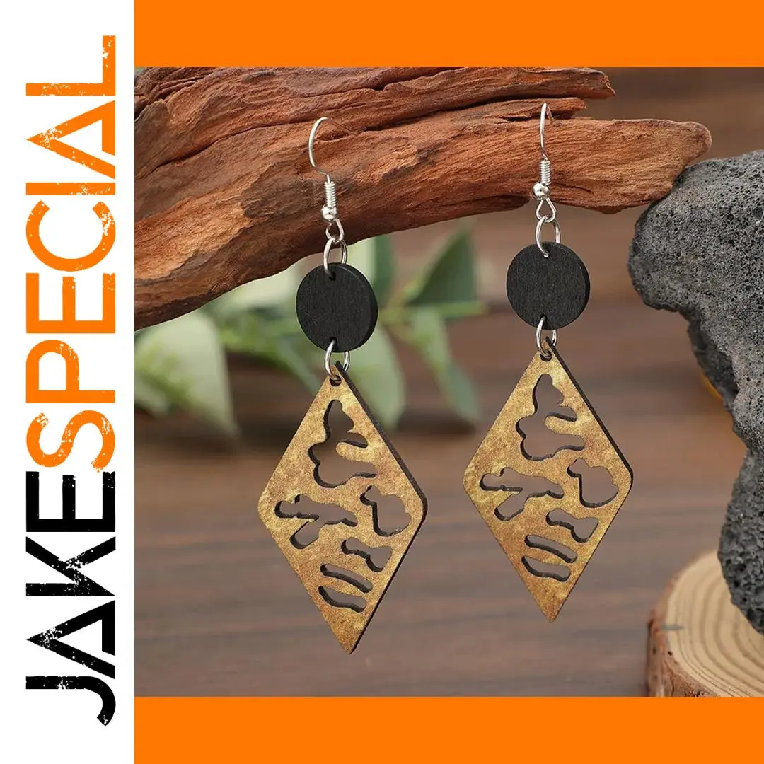 Vintage Geometric Drop Earrings for Women 1 Vintage Geometric Drop Earrings for Women
