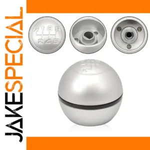 Silver Six-Speed Gear Knob for Alfa Romeo Giulietta