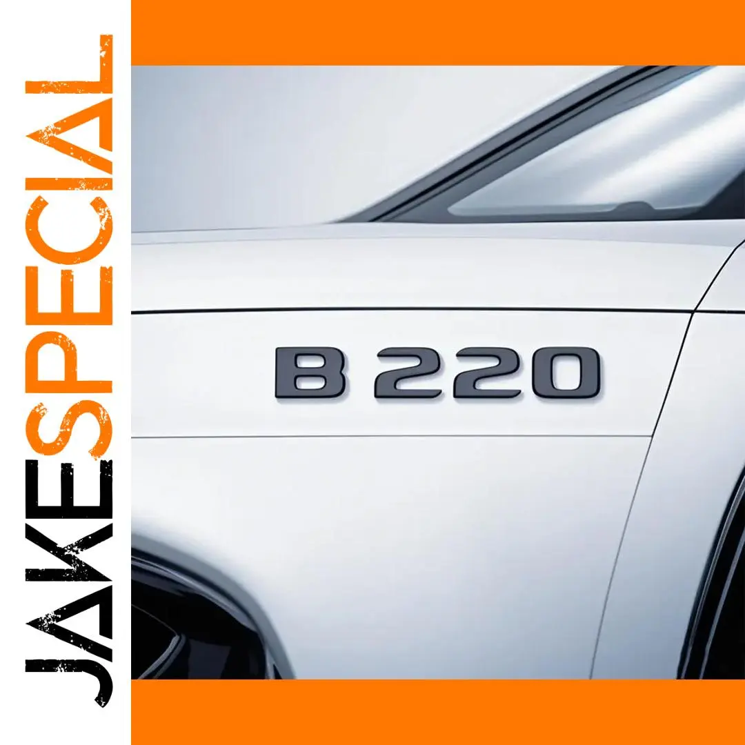 Mercedes-Benz B-Class Badge Set - 2D & 3D Styles 1 Mercedes-Benz B-Class Badge Set - 2D & 3D Styles