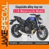 1:18 Yamaha MT-07 Motorcycle Diecast Model