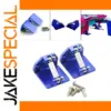 Blue Aluminum Trim Tabs for 1/10 DCB Boats