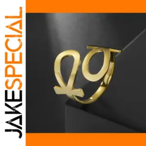 Egypt Ankh Cross Stainless Steel Ring