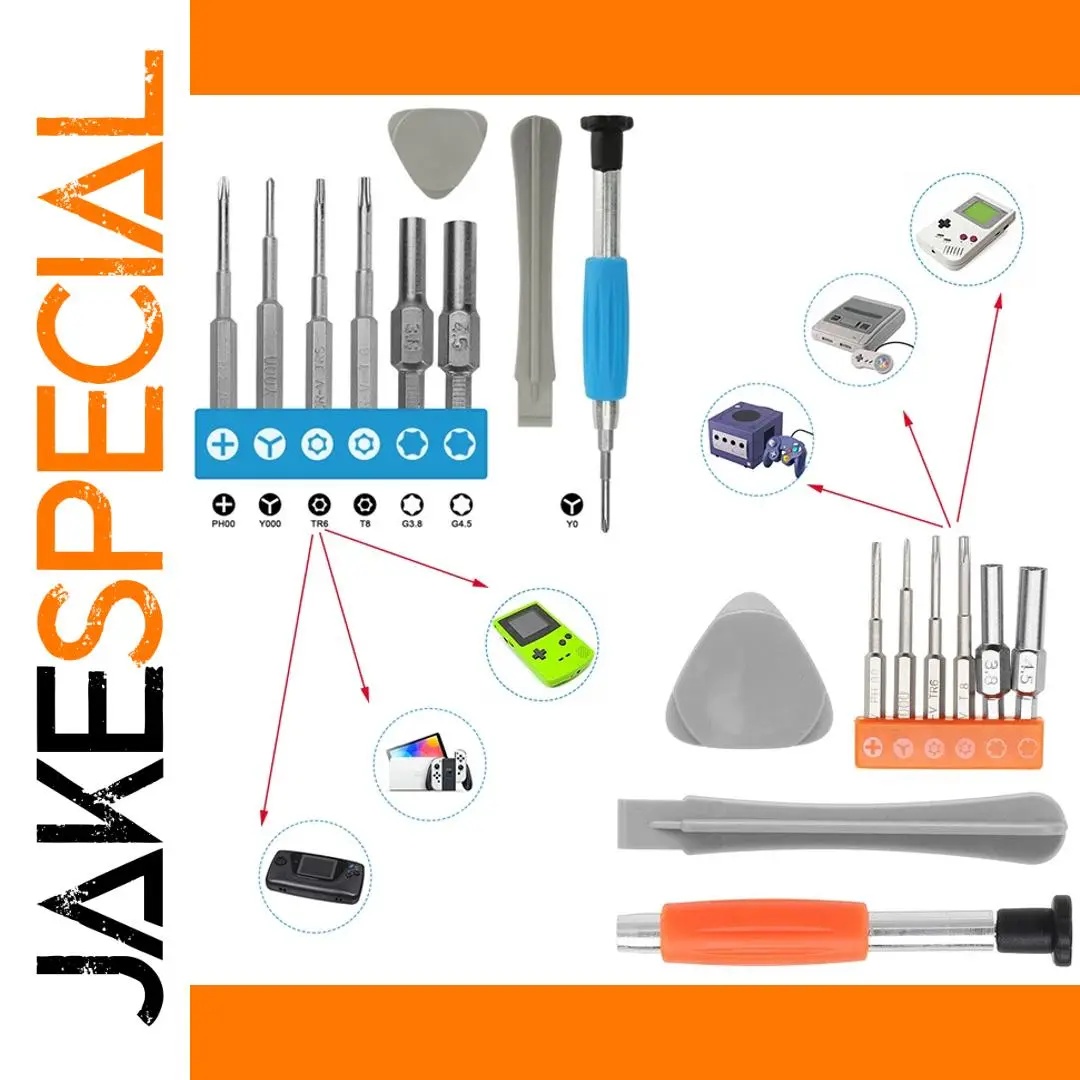 Vibrant Gaming Console Screwdriver Set 1 Vibrant Gaming Console Screwdriver Set