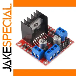 L298N DC Motor Driver Module for Robotics