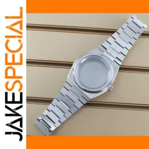 40mm Silver Watch Case for Mod Builds