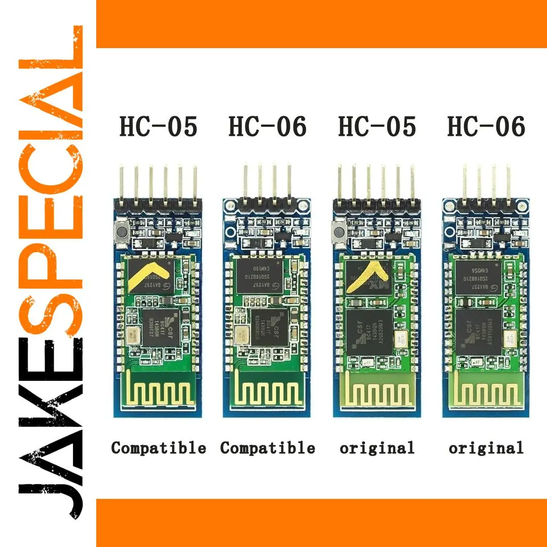 Bluetooth Transceiver Module HC-05/HC-06 for Microcontrollers 1 Bluetooth Transceiver Module HC-05/HC-06 for Microcontrollers