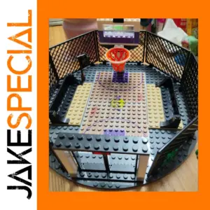 Miniature Basketball Court Building Block Set