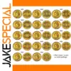 Swiss Vreneli Coin Replica Set - 14 Pieces