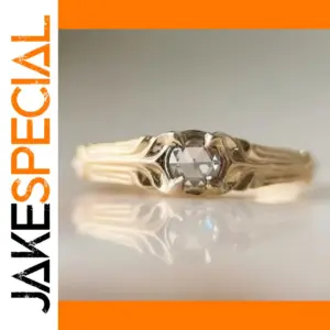 White Zircon Cocktail Ring for Women