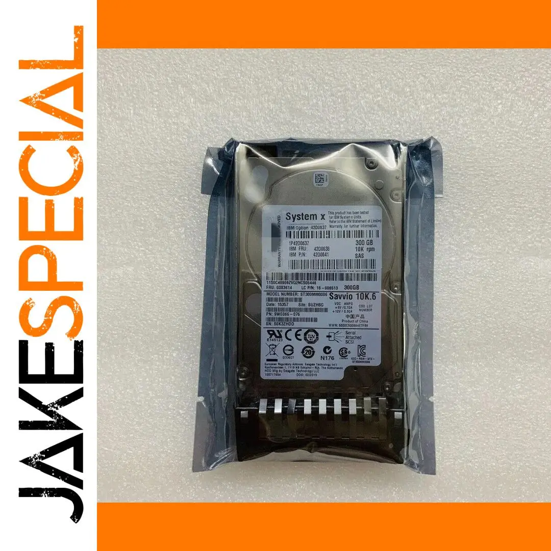 2.5-inch SAS 300GB High-Speed Hard Drive 1 2.5-inch SAS 300GB High-Speed Hard Drive