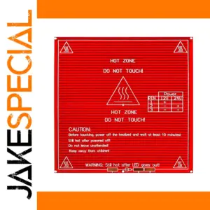 MK2B PCB Heated Bed for Mendel 3D Printers