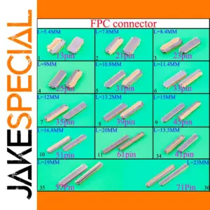 FPC Display Connector Socket 13-71 Pins