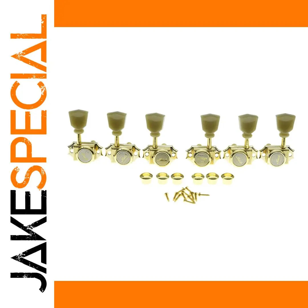 Vintage Gold Locking Tuner Set for Les Paul 1 Vintage Gold Locking Tuner Set for Les Paul