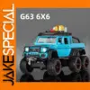Blue Mercedes-Benz G63 6X6 Adventure Model