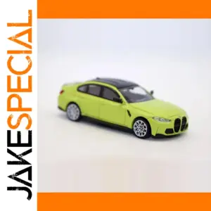 Vibrant Lime Green 1/64 Diecast Model Car