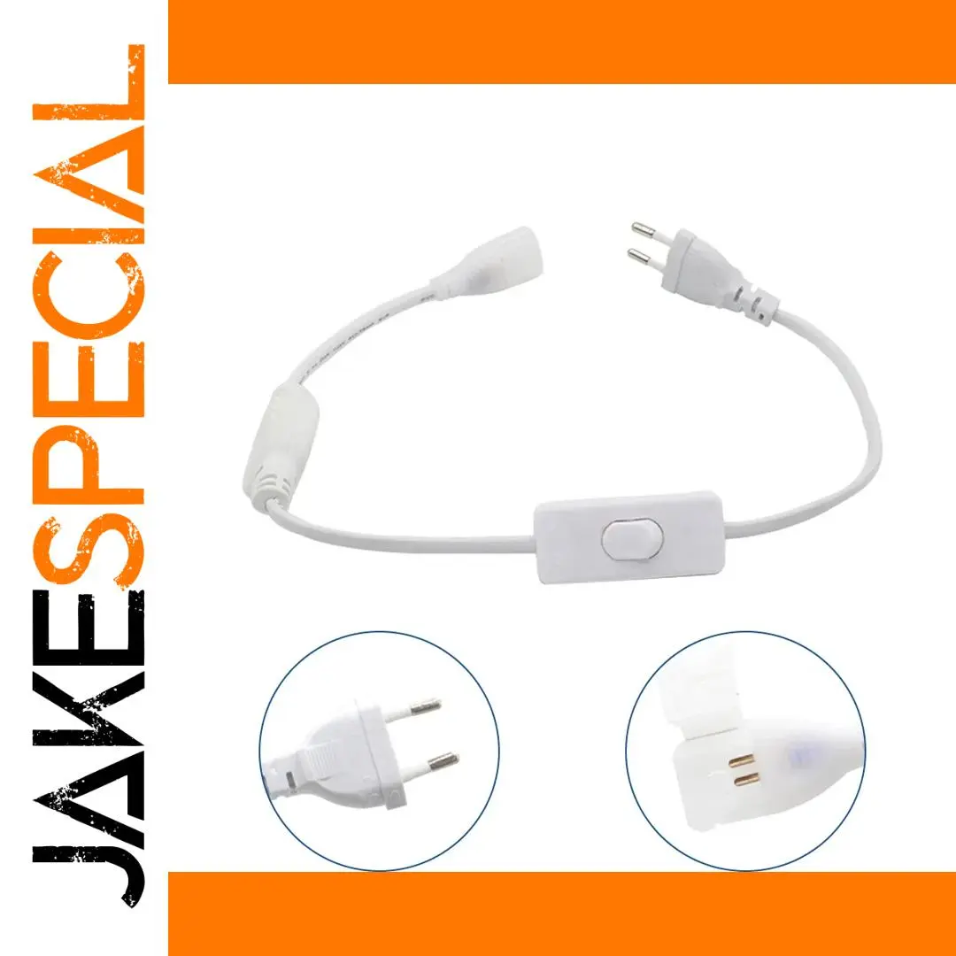 220V EU Power Switch Cord for LED Strips 1 220V EU Power Switch Cord for LED Strips
