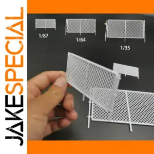 Miniature Lattice Fence for Dioramas & Railways