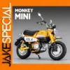 Vibrant Yellow Honda Monkey 1:12 Scale Model