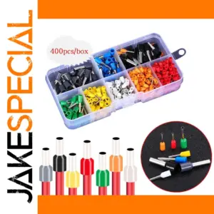 400-Piece Insulated Ferrules & Connectors Set