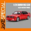 BMW M3 E30 Diecast Model 1:24 Scale Red