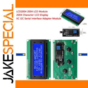 LCD2004 20x4 Character Display with I2C