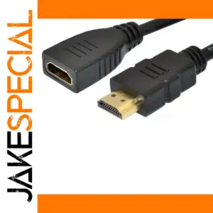 30cm HDMI 1.4 Male to Female Extension Cable
