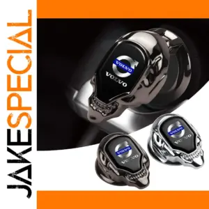 Skull Design Start Button Cover for Vehicles