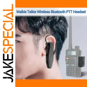 Wireless Bluetooth PTT Headset for Radios