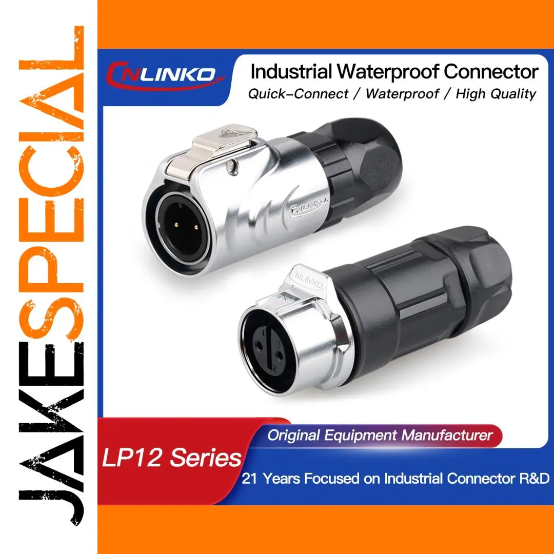 LP12 Waterproof Metal Shell Circular Connector 1 LP12 Waterproof Metal Shell Circular Connector