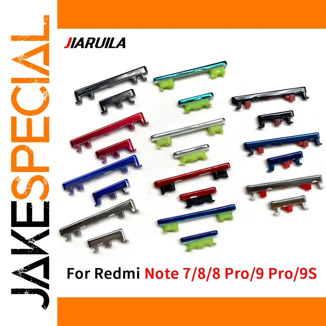 Xiaomi Redmi Note Replacement Key Set (Models Note 7-9S) 1 Xiaomi Redmi Note Replacement Key Set (Models Note 7-9S)