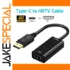 USB-C to HDMI Adapter Cable 4K 30Hz, 10Gbps