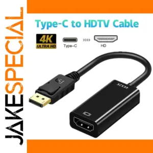 USB-C to HDMI Adapter Cable 4K 30Hz, 10Gbps