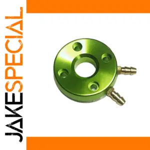 Vibrant Green CNC Aluminum RC Cooling Cover