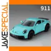 Vibrant Blue 1:32 Porsche 911 Diecast Model
