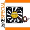 Compact 70x70x10mm 12V Cooling Fan