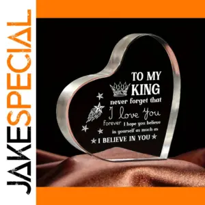 Romantic Acrylic Heart Gift for Lovers