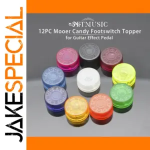 Vibrant Mooer Candy Footswitch Toppers Set