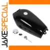 Black Retro Fuel Tank for Honda CG125