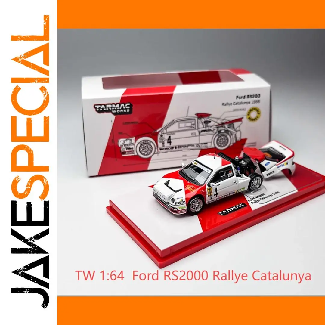 Ford RS2000 Rallye Catalunya 1:64 Diecast Model 1 Ford RS2000 Rallye Catalunya 1:64 Diecast Model