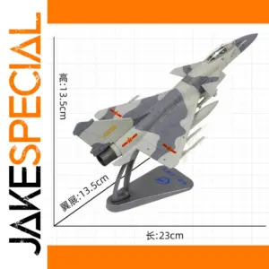 Diecast J-10C Fighter Model 23cm with Stand