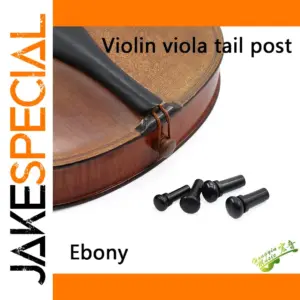 Premium Ebony Viola Tail Post 4/4 Size