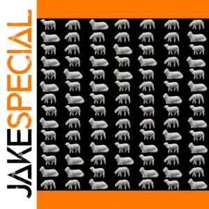 Set of 100 Miniature Unpainted Sheep Models for N Scale