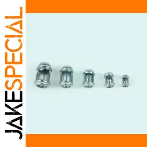 Alloy Miniature Ship LED Lamp Cup Set (5 Sizes)